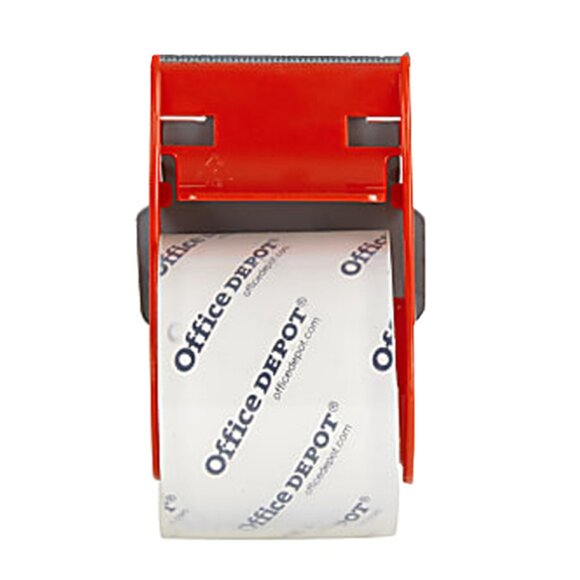 Clear Packaging Tape 2-Pack Heavy Duty With Dispenser, 2" x 22.2 Yd Pack of 2 - Picture 4 of 4